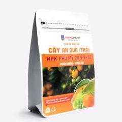 Phân NPK Phú Mỹ 20-5-5 + TE Cây ăn quả - Gói 500 gram