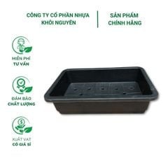Chậu Trồng Rau Thông Minh 67x42x16H - Nhựa PP bền màu, thoát nước tốt