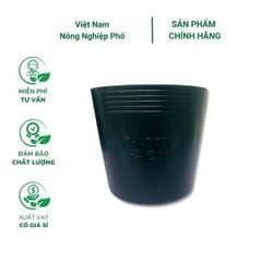 Chậu nhựa trồng cây (túi bầu ươm cây) mềm màu đen - Chậu nhựa PP chịu lực tốt, chịu ẩm, nhiệt cao, bền