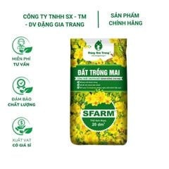 Đất trồng mai SFARM (20dm³) - Đất sạch ngừa nấm, dinh dưỡng cao cho cây mai