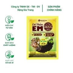 Chế phẩm EM SFARM (200g) – Chế phẩm vi sinh ủ phân, khử mùi hiệu quả