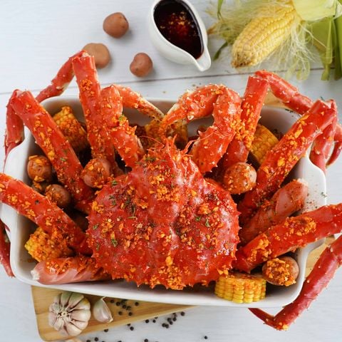 cua hoàng đế sốt cajun