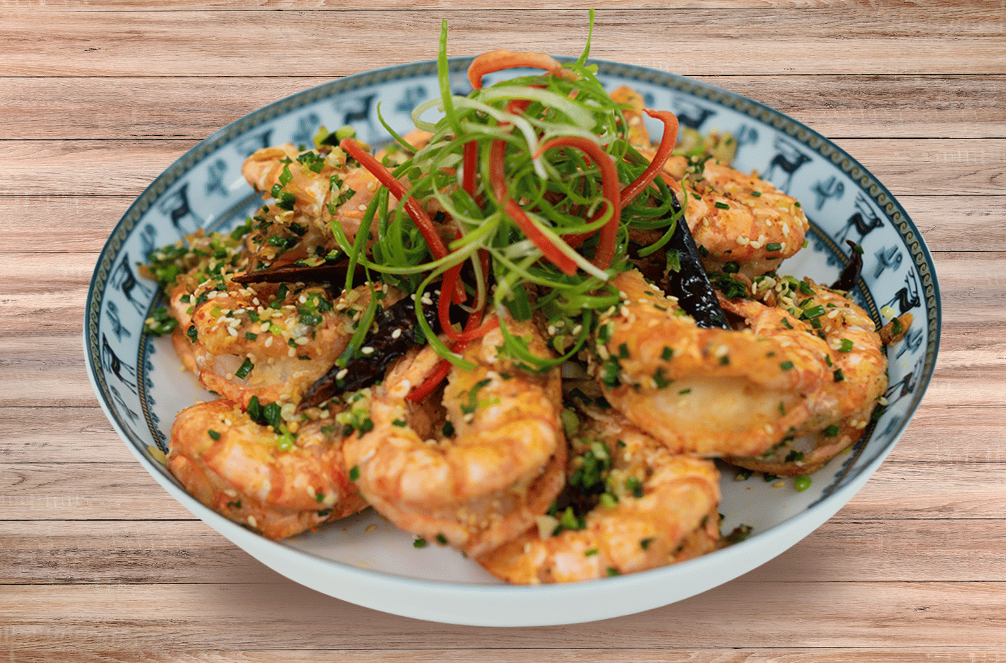 món ăn từ tôm thẻ đông lạnh