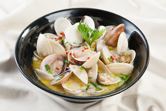 món ngon từ nghêu biển