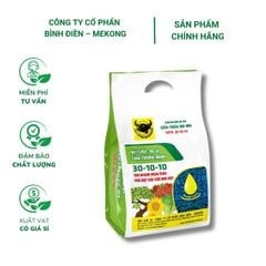 Phân bón NPK 30-10-10 Đầu Trâu (1kg) – Giúp cây mập khỏe, đâm chồi ra lá nhanh