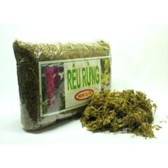 Rêu rừng trồng lan New Zita (Túi 100g) - Rêu rừng khô phủ rễ, giữ ẩm tốt, cây nhanh ra rễ