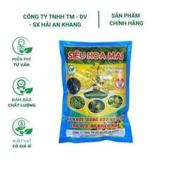 Phân bón kích hoa, kích nụ, phục hồi rễ cho hoa mai - Siêu Hoa Mai - Gói 700 gram
