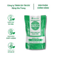 Phân trùn quế SFARM viên nén cho mọi loại cây trồng và hoa kiểng